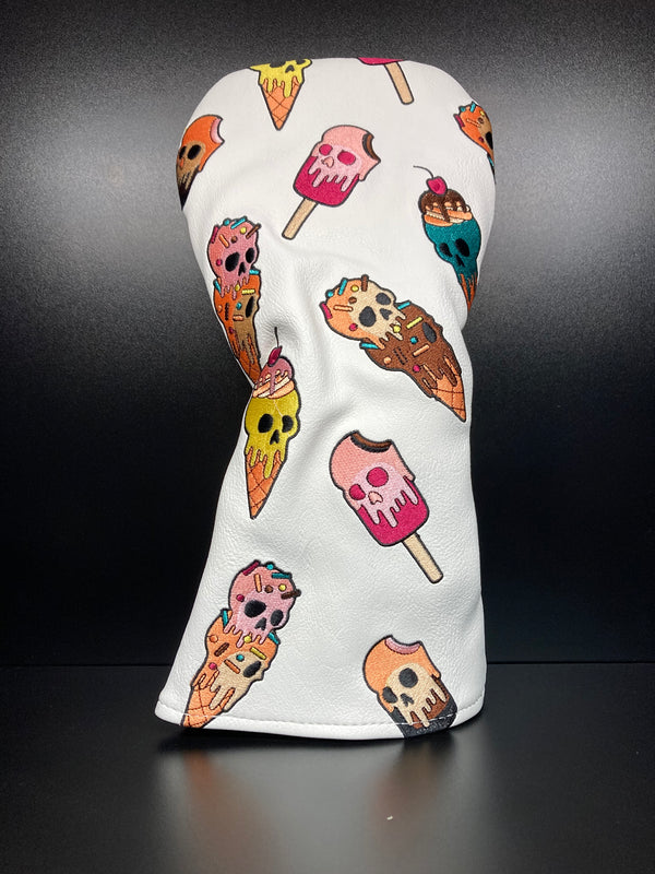 Ice Cream Skulls Headcover