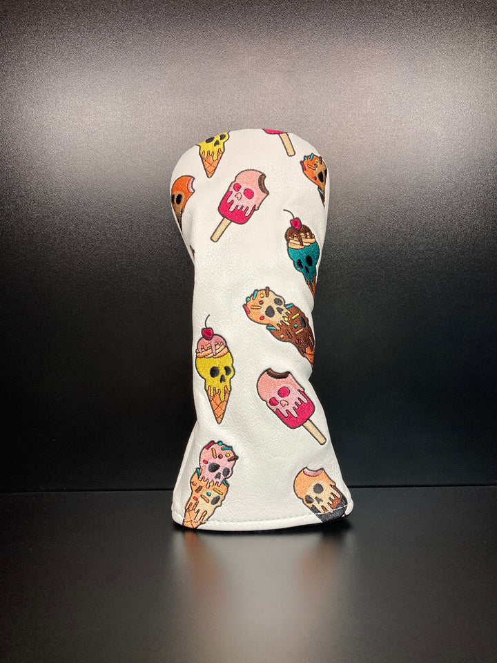 Ice Cream Skulls Headcover - ParWestGolf