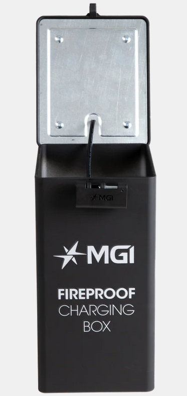 MGI Fireproof Charging Box for Lithium Golf Caddy Batteries | ParWest