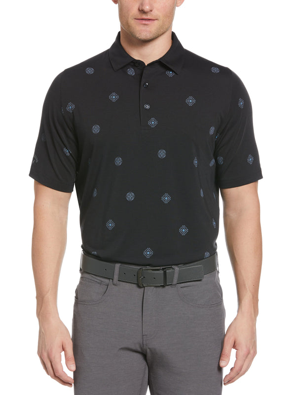 Mens Foulard Print Golf Polo - ParWestGolf