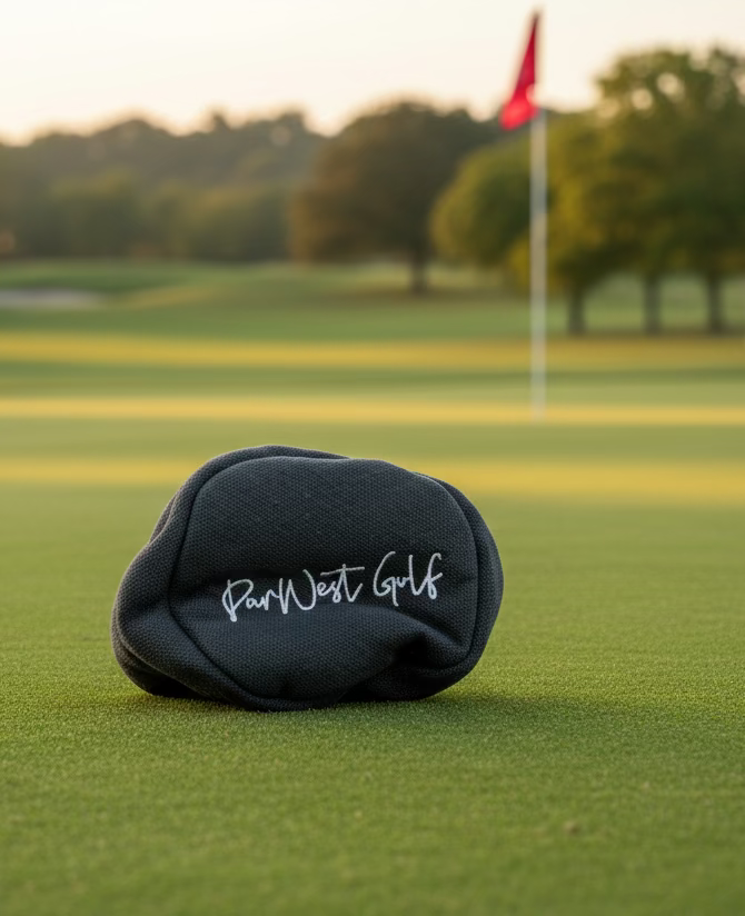 ParWest Golf Monogram Canvas Headcover - Stylish & Durable Protection