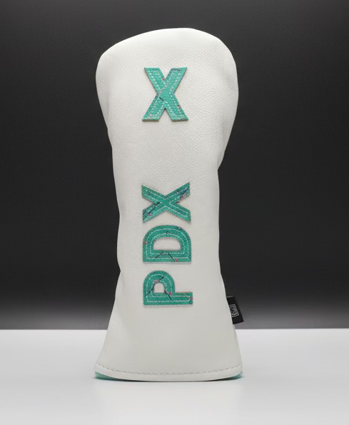 PDX Carpet Letters Golf Headcovers | Iconic Portland Airport Design