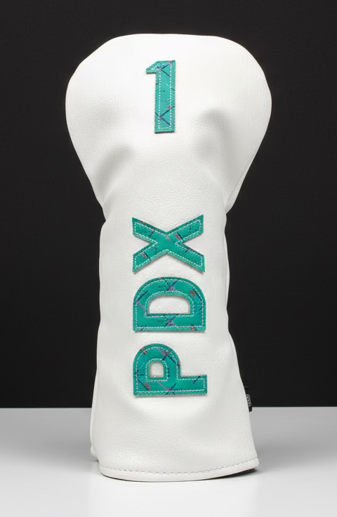 PDX Carpet Letters Golf Headcovers | Iconic Portland Airport Design