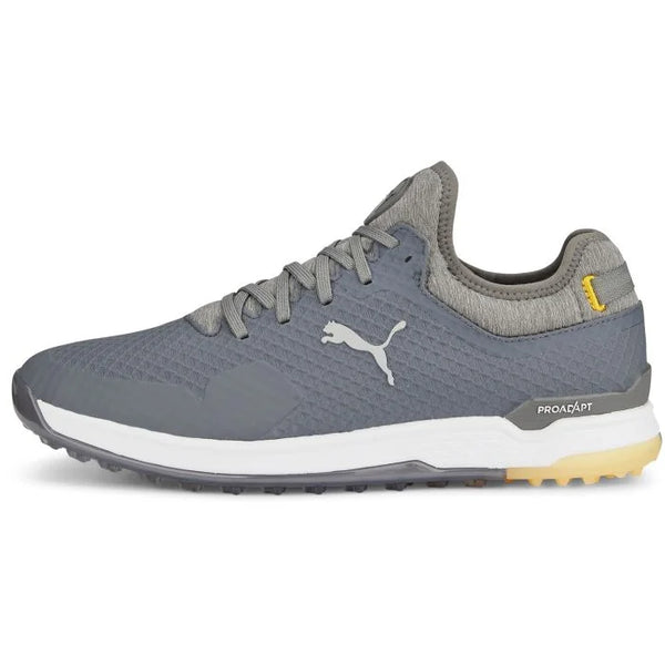 PUMA PROADAPT ALPHACAT Golf Shoes - Quiet Shade/Puma Silver/Yellow Sizzle - ParWestGolf