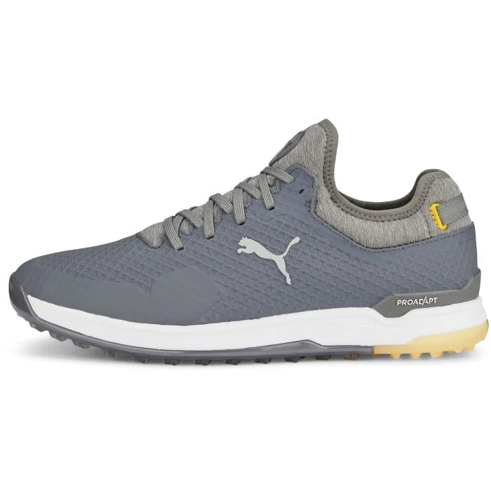 PUMA PROADAPT ALPHACAT Golf Shoes - Quiet Shade/Puma Silver/Yellow Sizzle - ParWestGolf