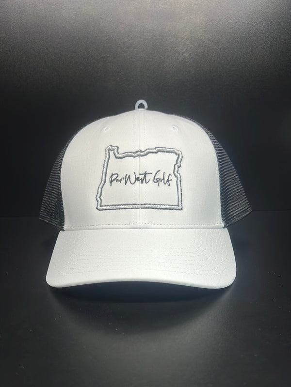 ParWest - Oregon Outline Trucker Hat - ParWestGolf