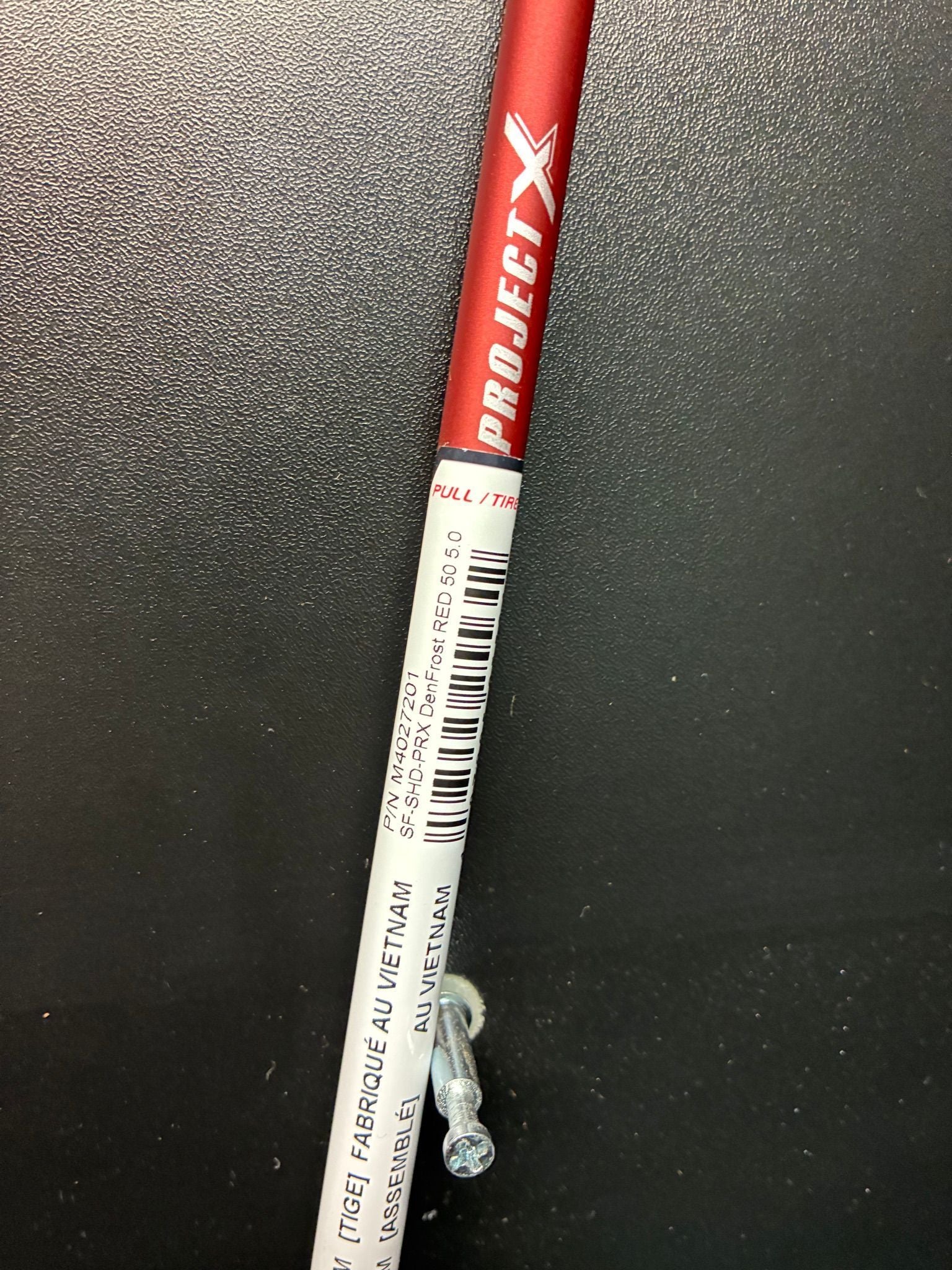 Project X Denali Frost Red 5.0 50g Driver Shaft - Demo Shaft