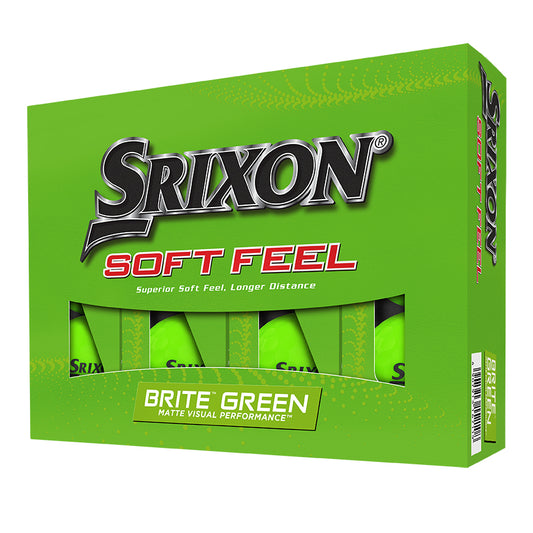 SRIXON SOFT FEEL BRITE Golf Balls GREEN