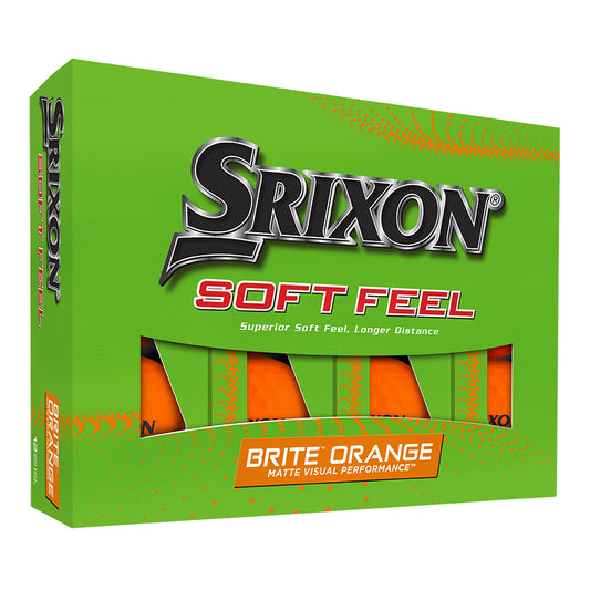 SOFT FEEL BRITE Golf Balls Orange
