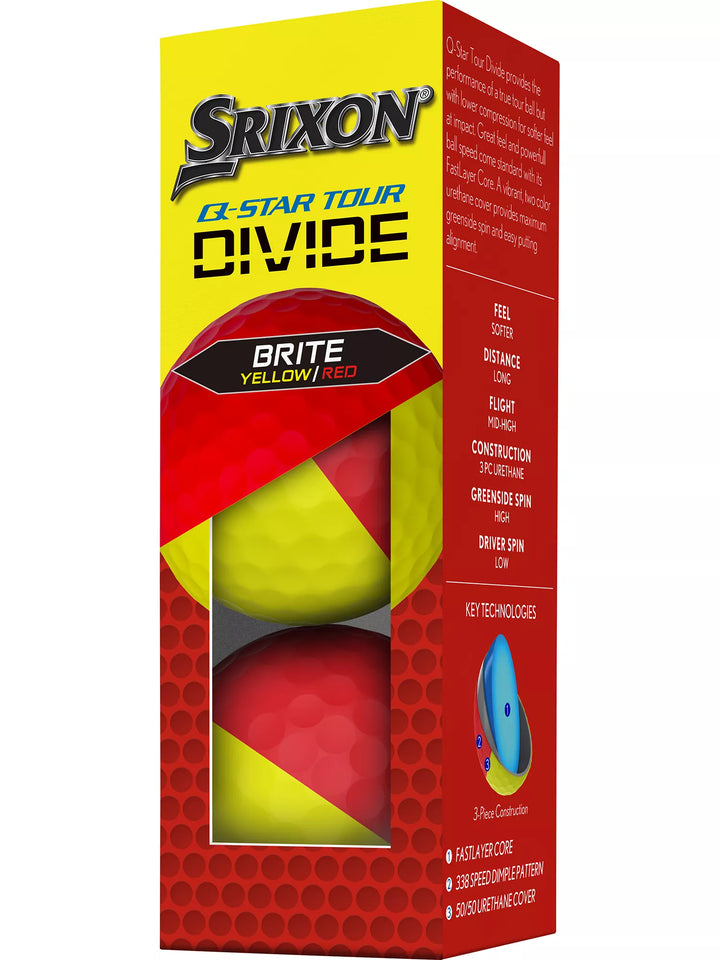 Srixon 2024 Q-STAR Tour Divide 2 Golf Balls - ParWestGolf