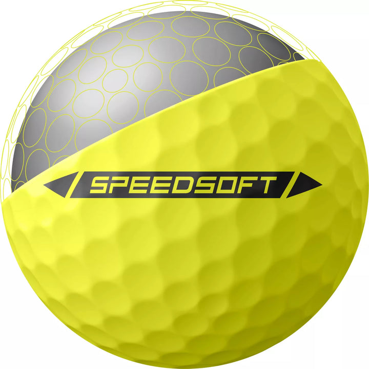 TaylorMade 2024 SpeedSoft Golf Balls - ParWestGolf