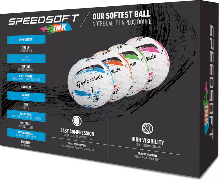 TaylorMade 2024 SpeedSoft Golf Balls - ParWestGolf