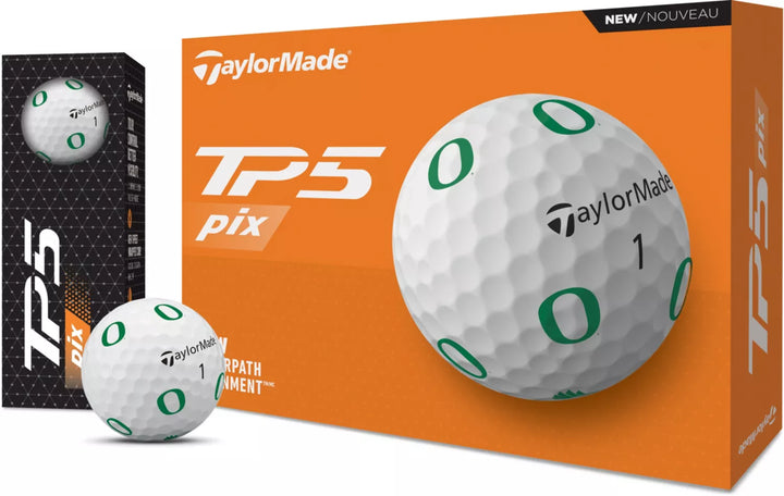TaylorMade 2024 TP5 pix 3.0 Oregon Golf Balls - ParWestGolf