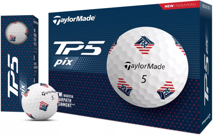 TaylorMade 2024 TP5 pix 3.0 USA Golf Balls - ParWestGolf