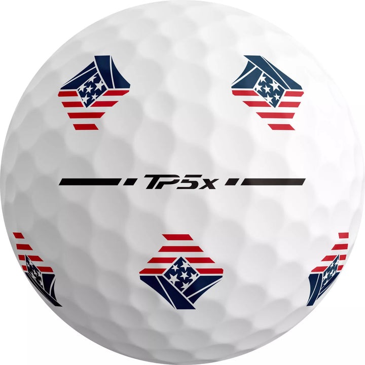 TaylorMade 2024 TP5x pix 3.0 USA Golf Balls - ParWestGolf