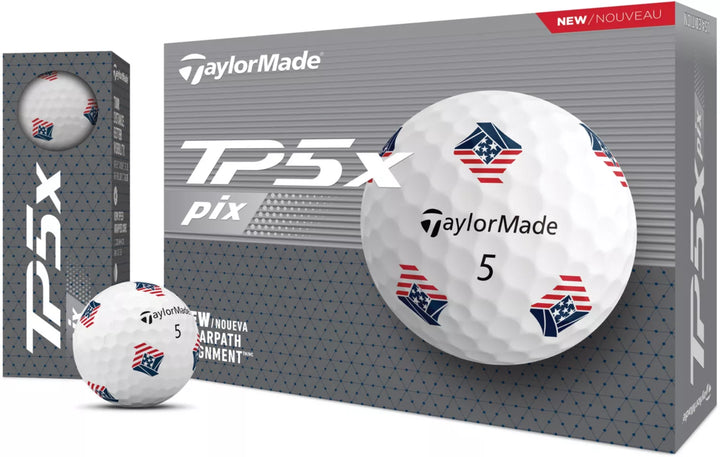 TaylorMade 2024 TP5x pix 3.0 USA Golf Balls - ParWestGolf