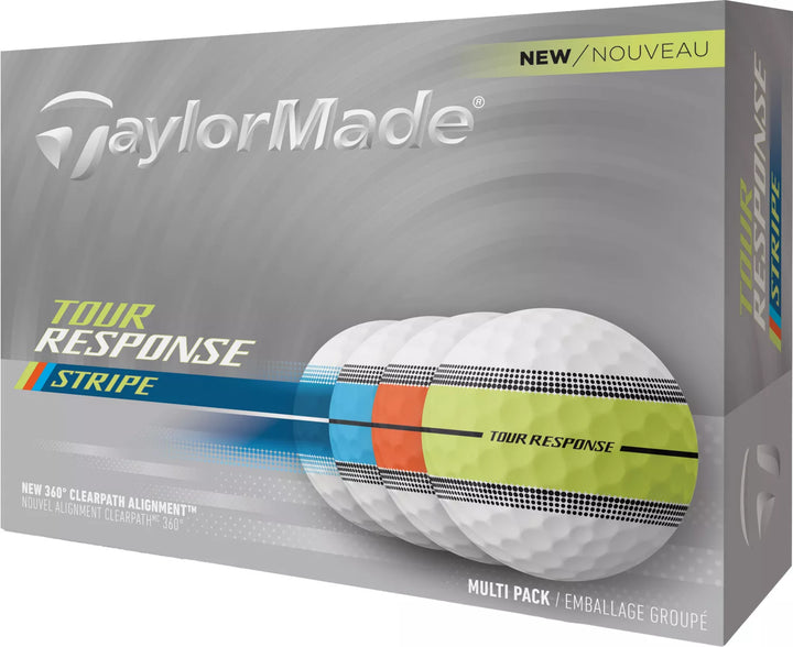 TaylorMade 2025 Tour Response Multicolor Golf Balls - ParWestGolf