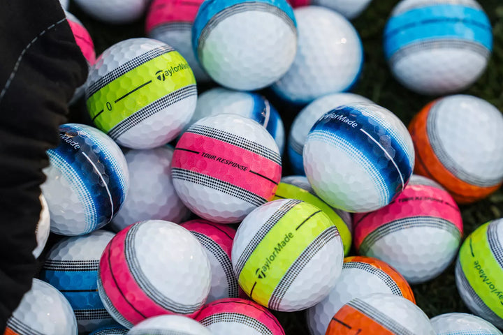 TaylorMade 2025 Tour Response Multicolor Golf Balls - ParWestGolf