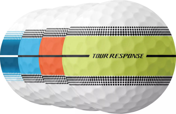 TaylorMade 2025 Tour Response Multicolor Golf Balls - ParWestGolf