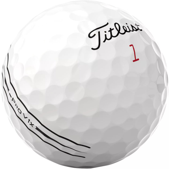 Titleist 2024 Pro V1x Left Dash Enhanced Alignment Golf Balls - ParWestGolf