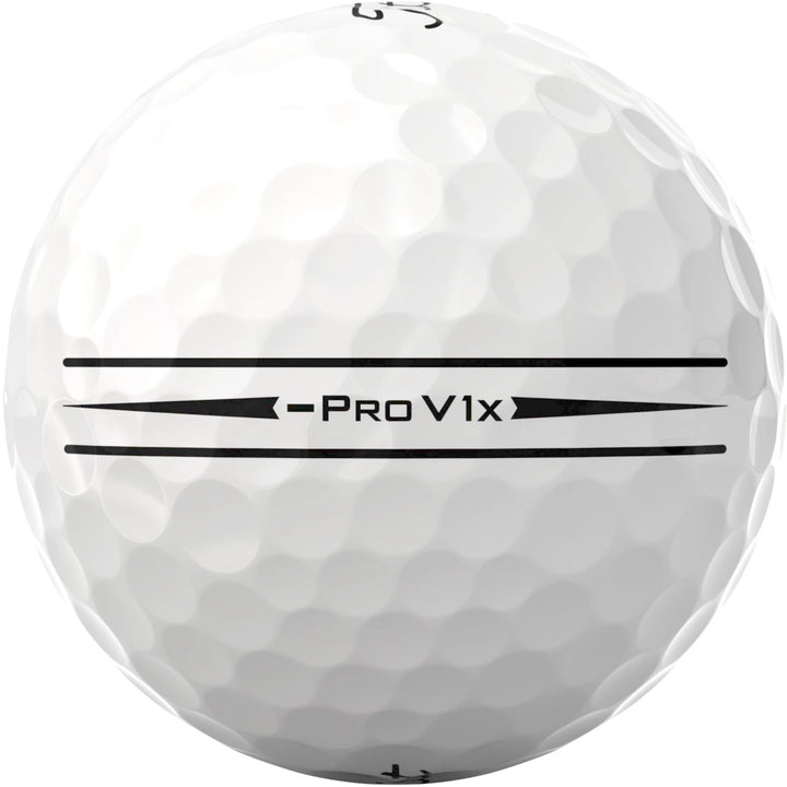 Titleist 2024 Pro V1x Left Dash Enhanced Alignment Golf Balls - ParWestGolf