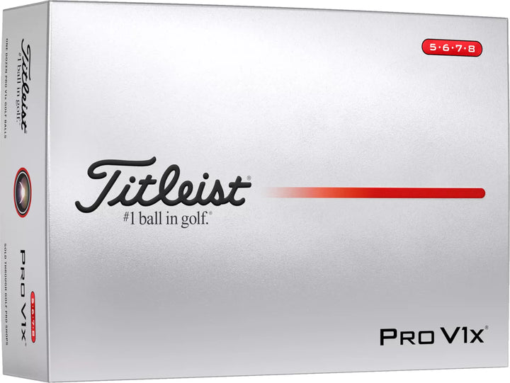 Titleist 2025 Pro V1x High Number Golf Balls - ParWestGolf