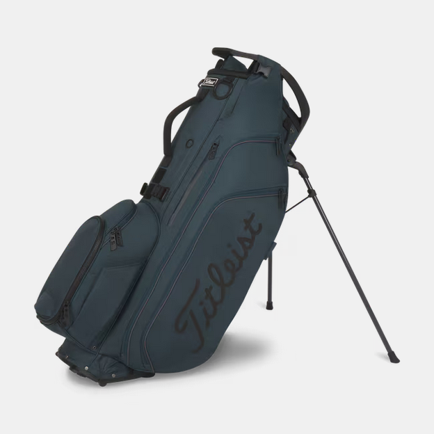 Titleist Hybrid 14 Cart Bag-Charcoal/Grey/Crimson/White | ParWest Golf