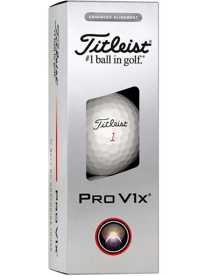 Titleist 2026 Pro V1x Enhanced Alignment Golf Balls | ParWest Golf