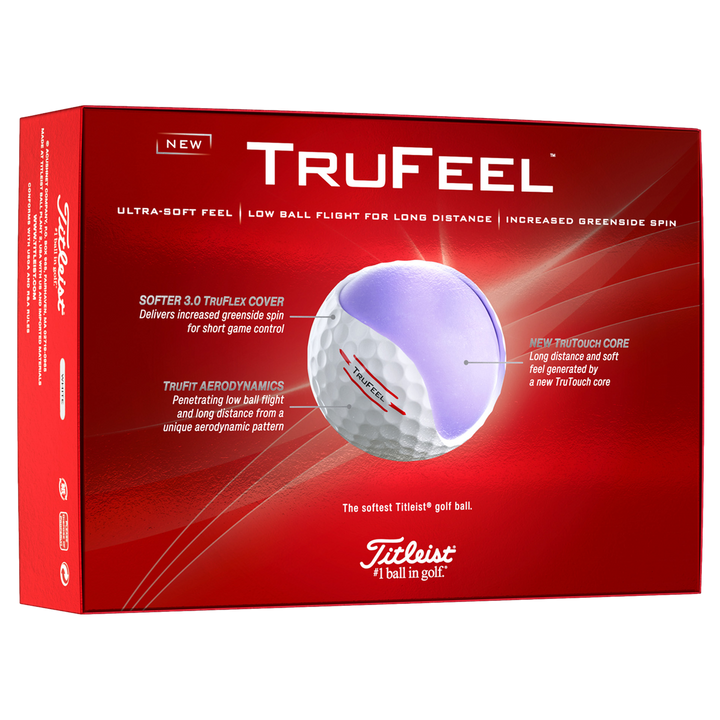 Titleist TruFeel 2024 Golf Balls - ParWestGolf