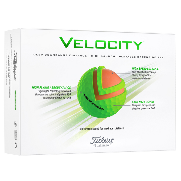 Titleist Velocity 2024 Golf Balls - ParWestGolf