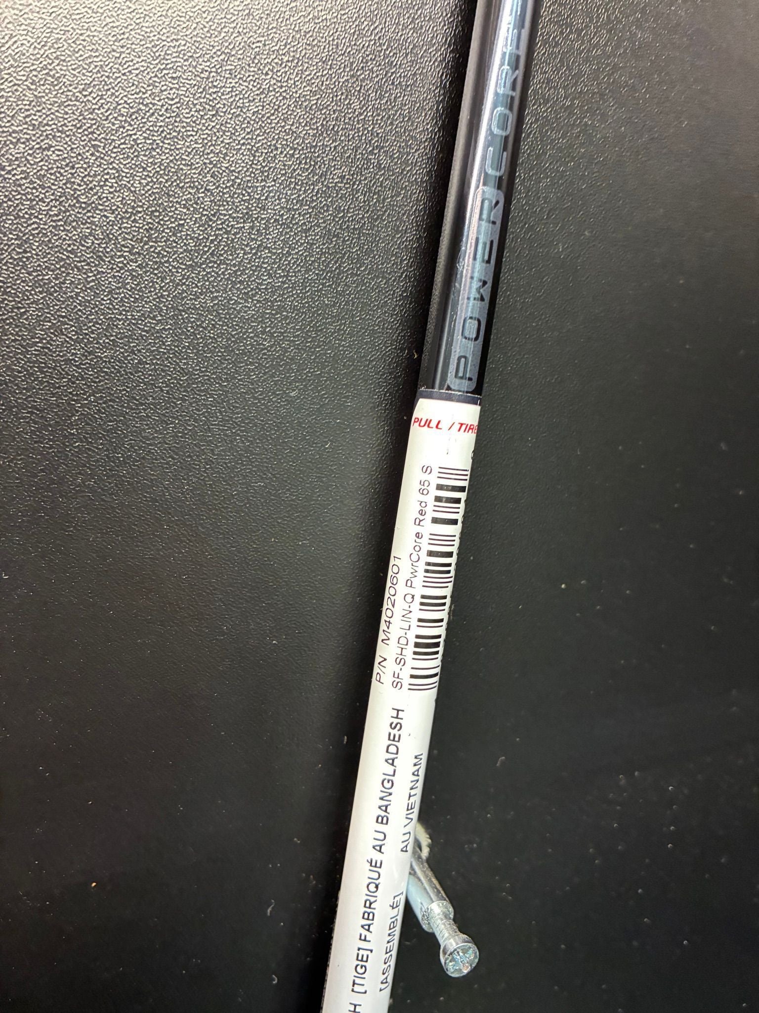 UST Mamiya LIN-Q PowerCore Red Driver Shaft 6S - Demo Shaft