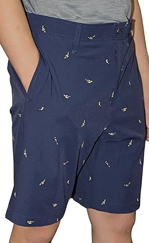 Under Armour UA Printed Stretch 10 Golf Shorts Black - ParWestGolf