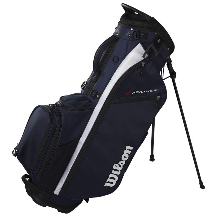 Wilson FEATHER スタンドキャディバッグ Lightweight Wilson Feather Stand Bag: Ultimate Golf Carry Solution