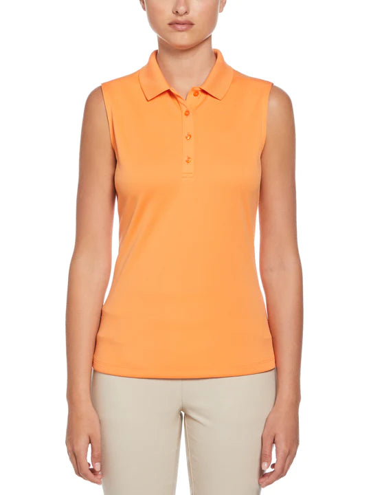 Womens Opti Dri™ Sleeveless Polo - ParWestGolf