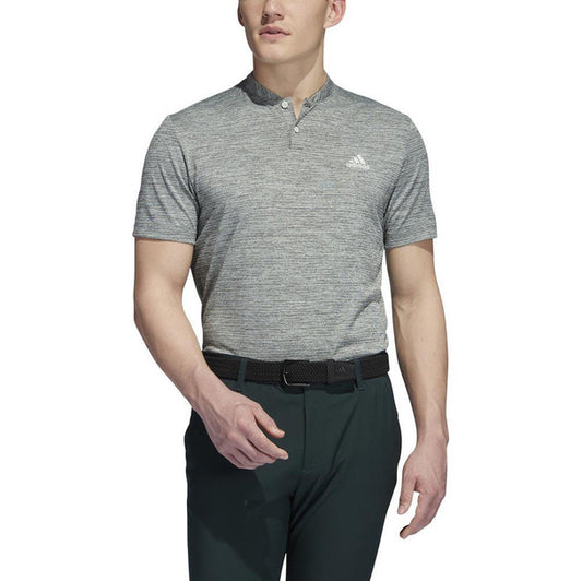 ADIDAS Texture Stripe Polo Shadow Green