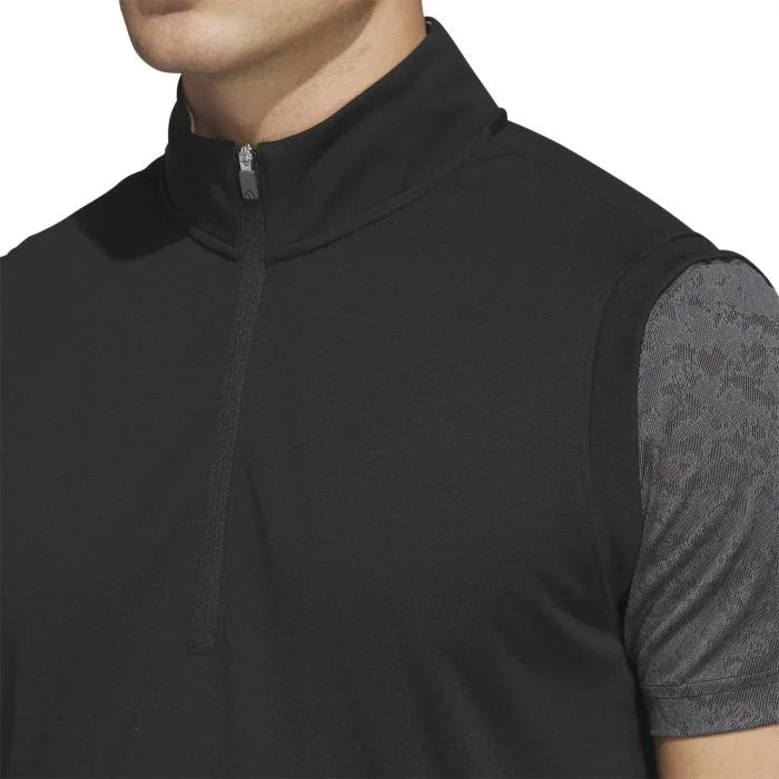 Adidas Elevated Quarter-Zip Pullover Golf Vest
