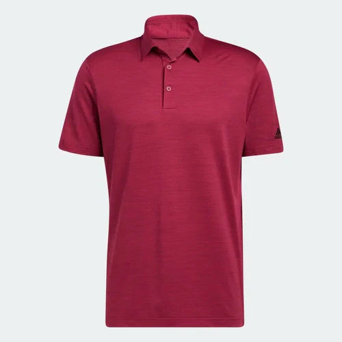 Adidas Space-Dyed Striped Polo Shirt
