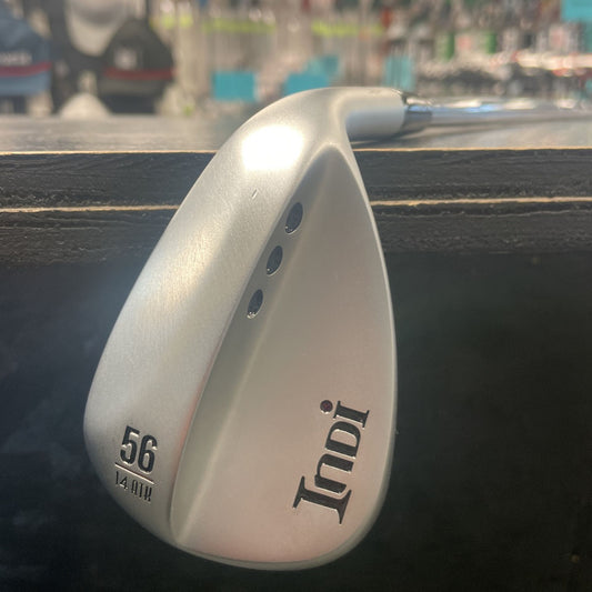 Indi-Golf-Sand-Wedge-56-degree-ATK-C-grind-confirming-right-hand-Tour-Issue-Steel-shaft