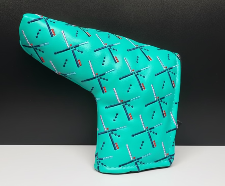 PDX Carpet Golf Headcover | Portland Airport Carpet Driver Cover