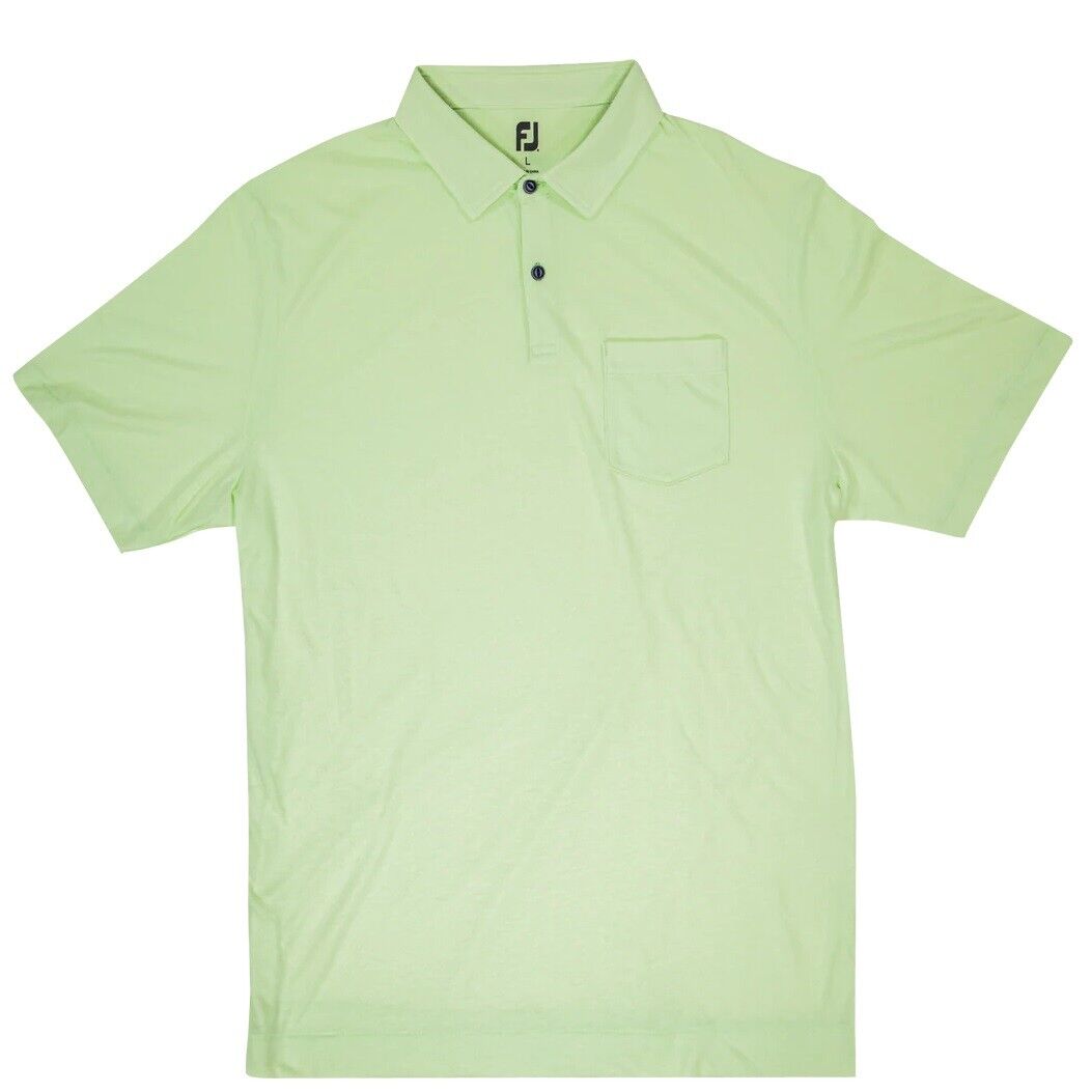 Footjoy Lifestyle Athletic Solid Pocket Golf Shirt